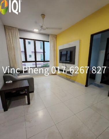 HIGH FLOOR 3R2B FULLY FURNISED Condo @ The Heights Ayer Keroh image