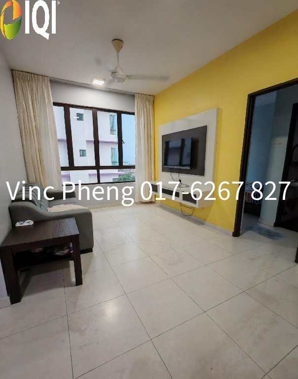 HIGH FLOOR 3R2B FULLY FURNISED Condo @ The Heights Ayer Keroh image