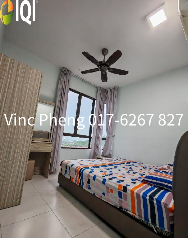 HIGH FLOOR 3R2B FULLY FURNISED Condo @ The Heights Ayer Keroh image