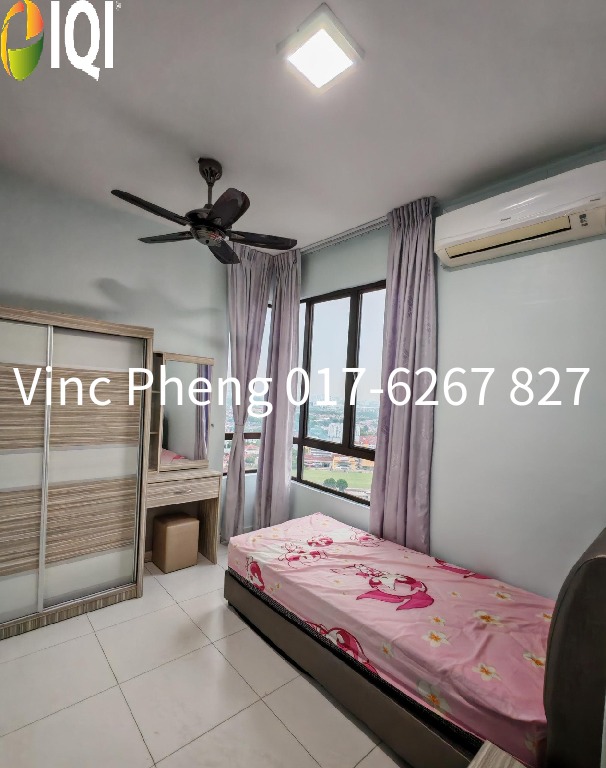 HIGH FLOOR 3R2B FULLY FURNISED Condo @ The Heights Ayer Keroh image