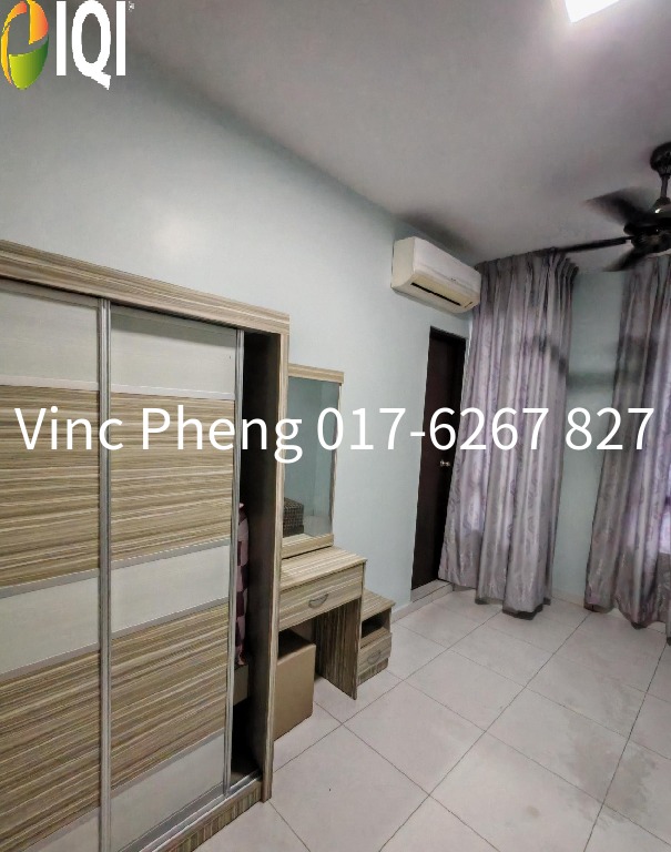 HIGH FLOOR 3R2B FULLY FURNISED Condo @ The Heights Ayer Keroh image