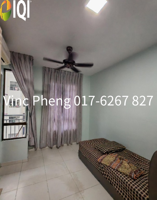 HIGH FLOOR 3R2B FULLY FURNISED Condo @ The Heights Ayer Keroh image