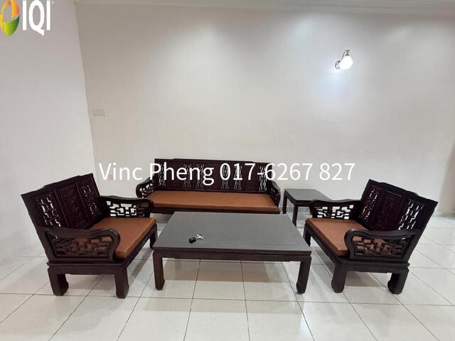 HOT RENTAL! 3R1B FURNISHED Terrace Near Manipal @ Tmn Sin Hoe Bukit Baru image