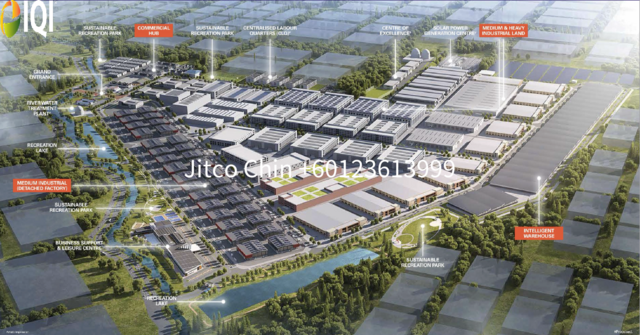 100ac Freehold Heavy industrial Land Senawang Nilai Sendayan Seremban ESG High power image