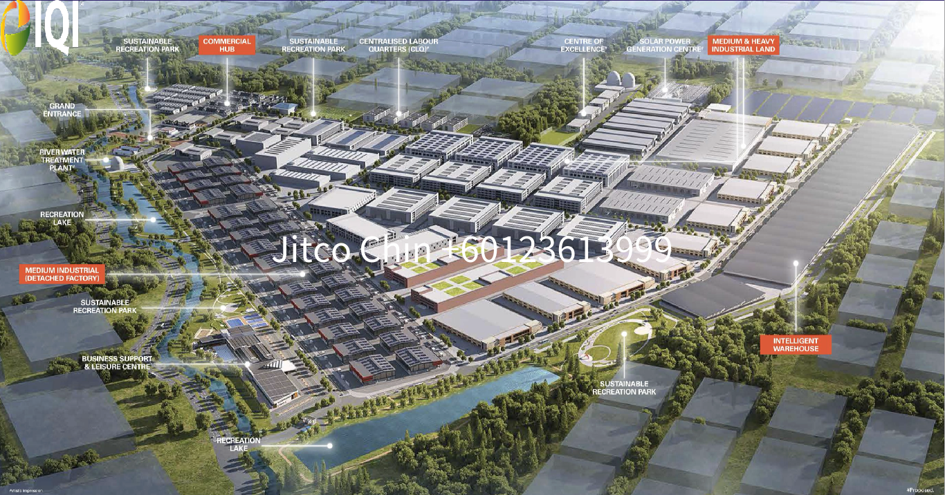 100ac Freehold Heavy industrial Land Senawang Nilai Sendayan Seremban ESG High power image