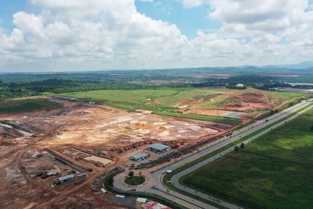 15.0 Acres Powered & Serviced Industrial Lot at Thai Border, Malaysia. photo