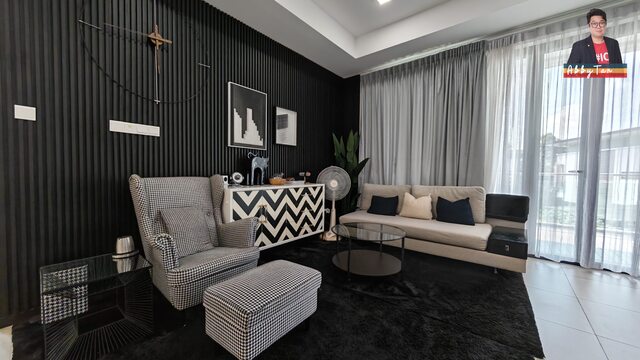 Taman Manikar 3-Storey Semi-D for Rent | Likas