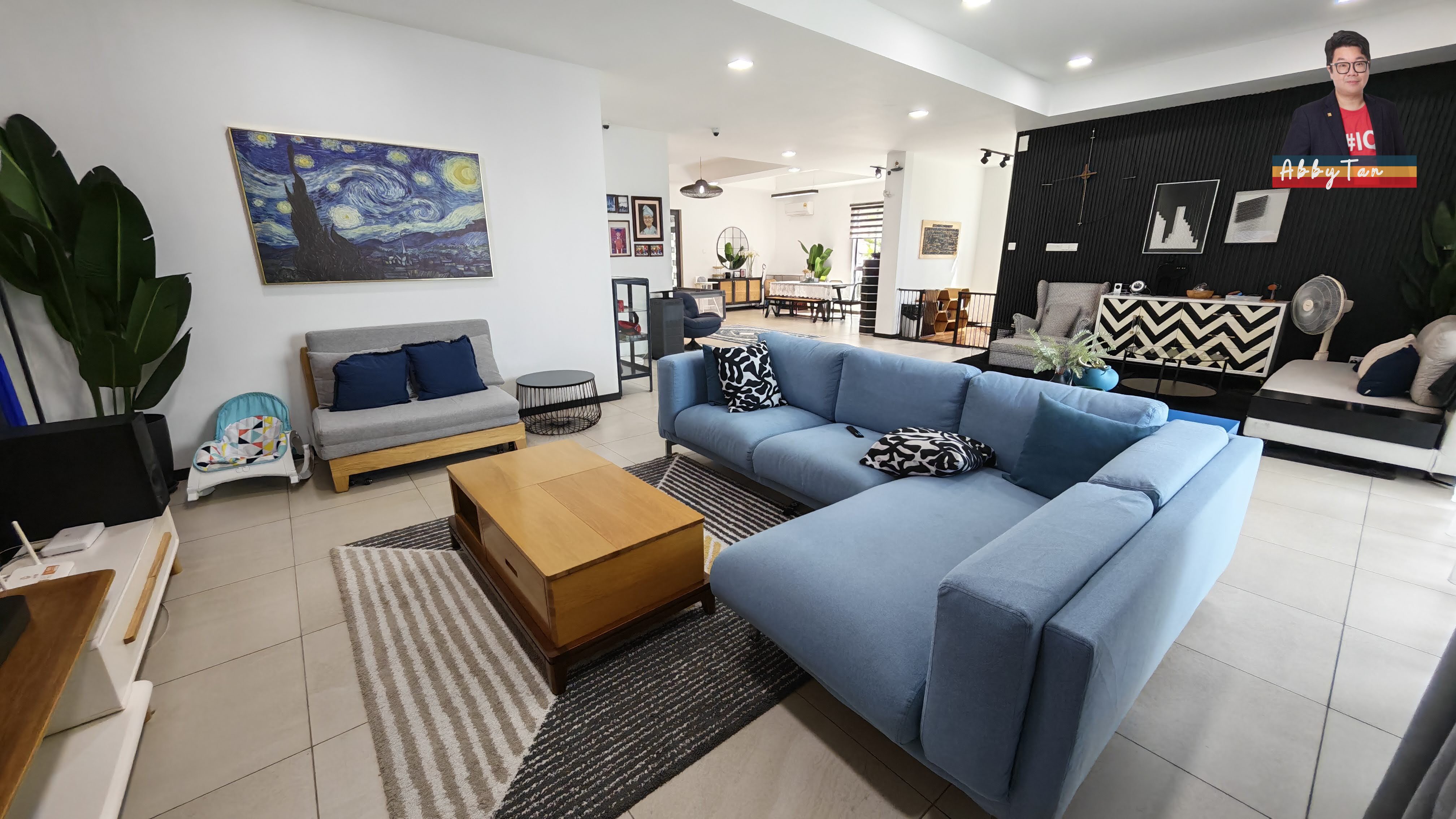 Taman Manikar 3-Storey Semi-D for Rent | Likas image