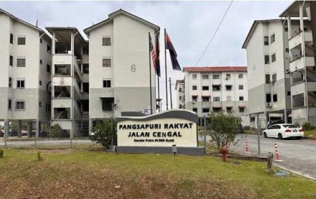 Pangsapuri Cengal Low Cost Flat,Low Floor,Taman Putri Kulai,Level 1