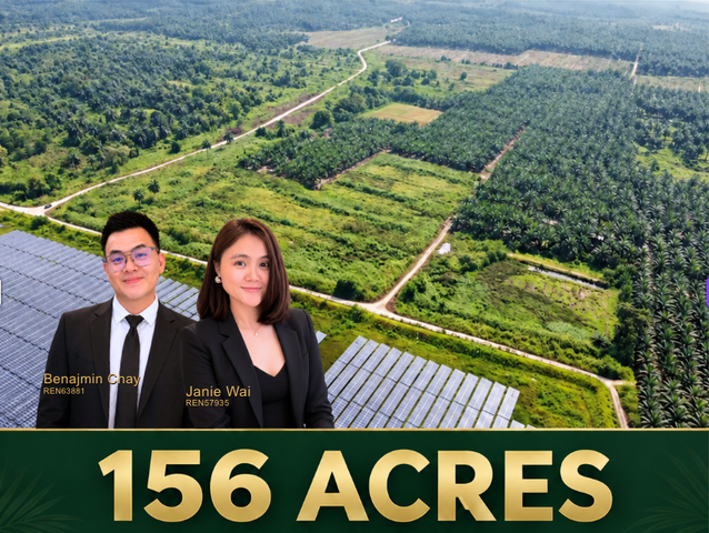 156 Acres Freehold Industrial Land For Sale in Banting | Flat Terrain photo