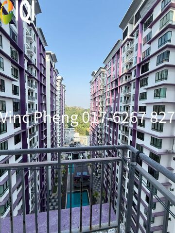 FULLY FURNISHED 2BR Move In Ready @ The Heights Ayer Keroh