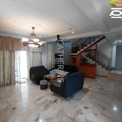 Double Storey Bungalow With Big Land