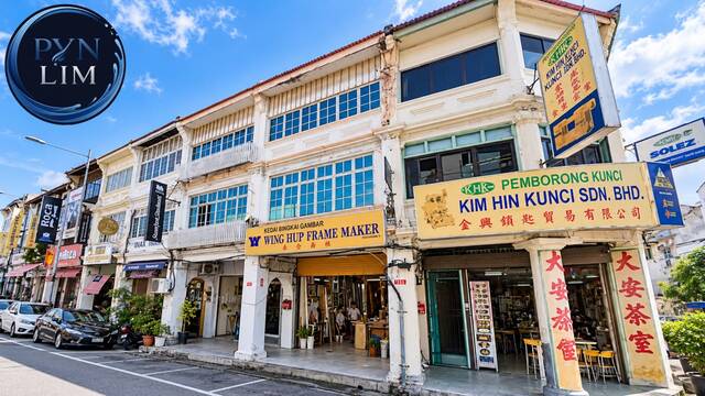 Lebuh Chulia 3 Storey Commercial Title Shop House Georgetown Off Love Lane 